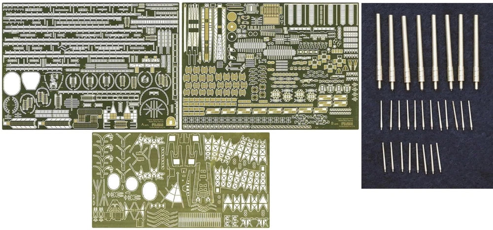 FUJIMI 60095 1/350No.2 EX-201 Japanese Navy Battleship Haruna Photo-Etched Parts