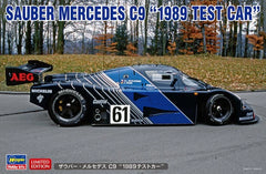 Hasegawa 20626 1/24 Scale Model Kit Sauber Mercedes Benz C9 1989 WSPC Test Car