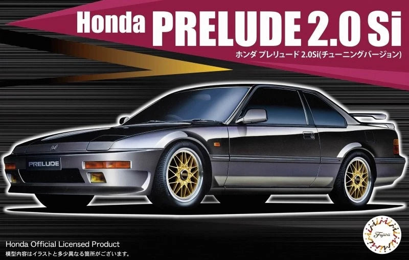 Fujimi 04756 ID-303 1/24 Model Car Kit Honda Prelude 4WS 2.0 Si Tuning Version