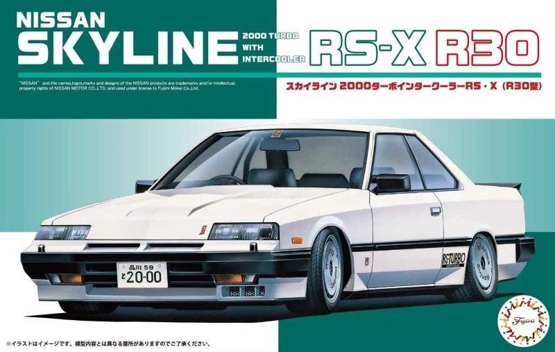 Fujimi 04664 ID112 1/24 Model Car Kit Nissan Skyline R30 2000 RS-X Turbo C