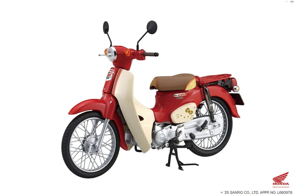 Fujimi 14216 1/12 NEXT Series 1101 Honda Super Cub 50 Type Hello Kitty Model