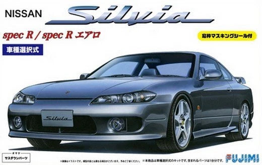 Fujimi 03935 ID-24 1/24 Model Sports Car Kit Nissan Silvia S15 Spec-R/Aero Ver.