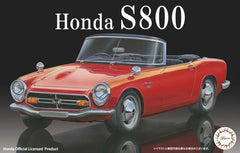 Fujimi 04693 ID104 1/24 Scale Model Sports Car Kit Honda S800 Roadster/Coupe