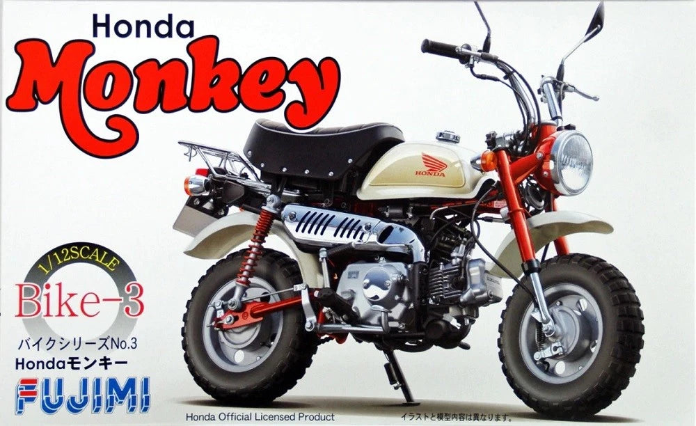Fujimi 14127 Bike-3 1/12 Scale Model Motorcycle Kit Honda Monkey 2009