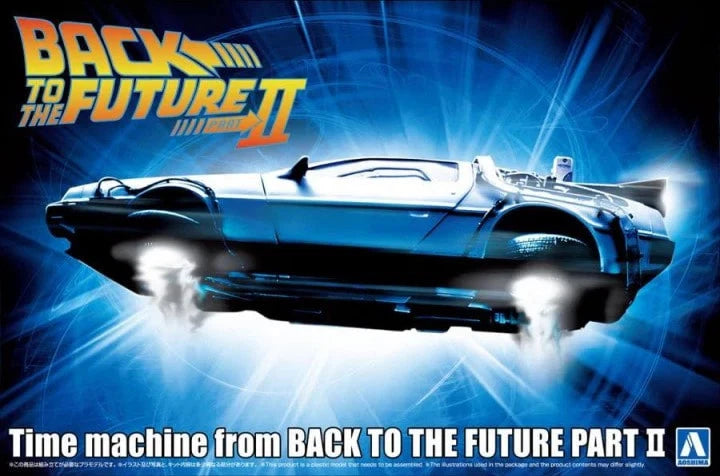 Aoshima AO-06437 1/24 Back to the Future Part II The Time Machine"Delorean"