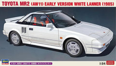 Hasegawa 20656 1/24 Scale Model Kit Toyota MR2 AW11 White Lanner Limited 1985