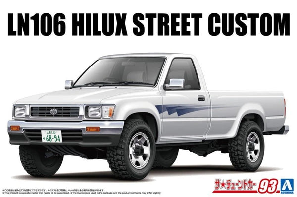 Aoshima AO-06949 1/24 Model Car Kit Toyota LN106 Hilux Longbed Street Custom '94