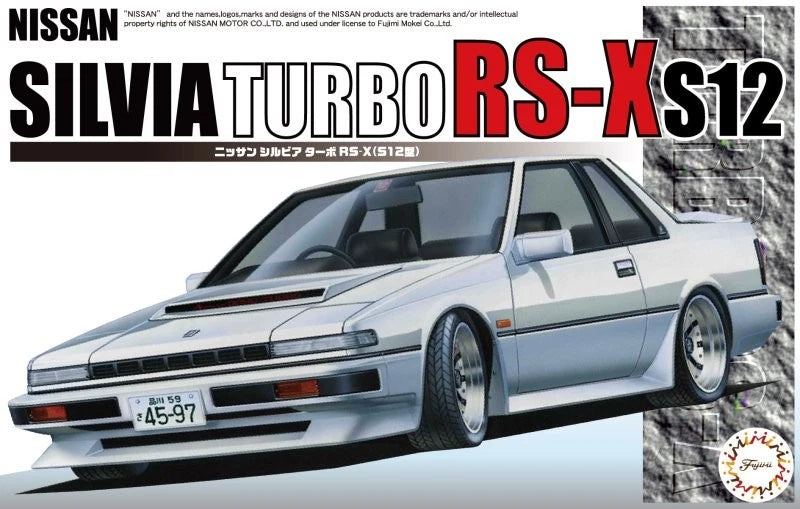 Fujimi 04662 ID76 1/24 Scale Model Car Kit Nissan Silvia S12 Turbo RS-X Coupe