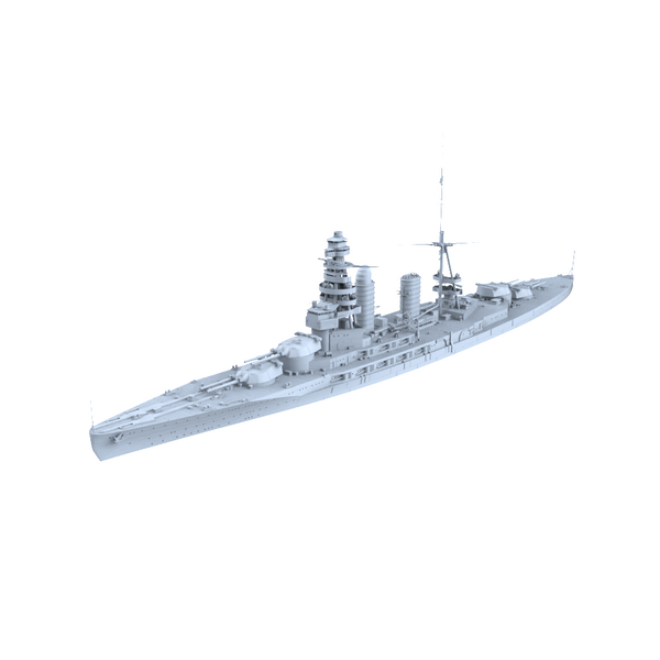 SSMODEL SSC209 1/1250 Japan Navy Nagato-class 2nd ship Mutsu Military Model