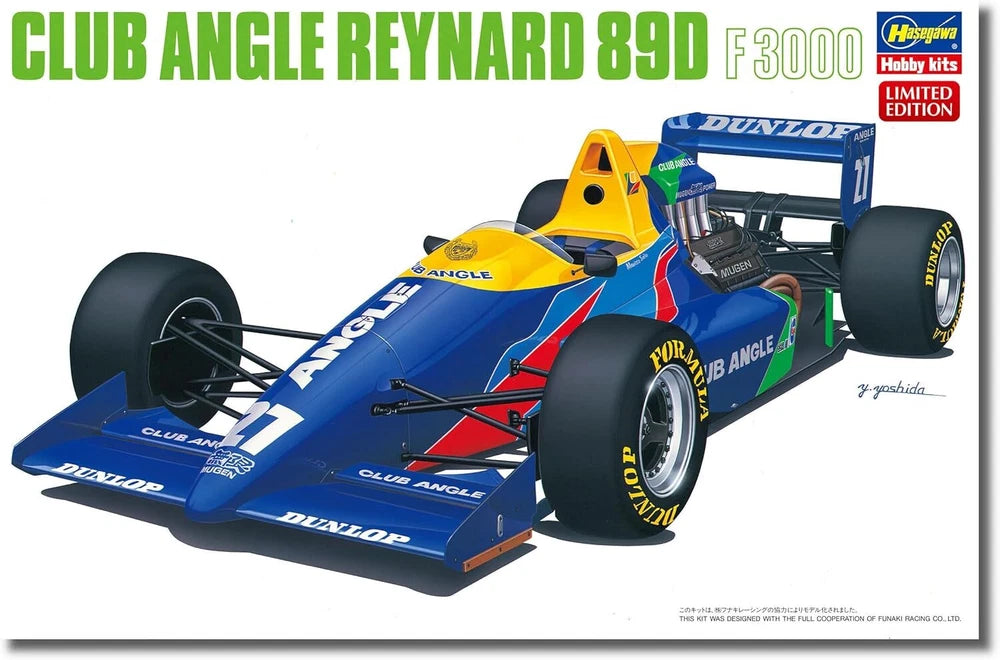 Hasegawa 20679 1/24 Club Angle Reynard 89D Plastic Model