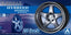 Aoshima AO-06113 1/24 Car Tuned Parts(100)K-BREAK Hybreed Fivesta 20"Wheel &Tire