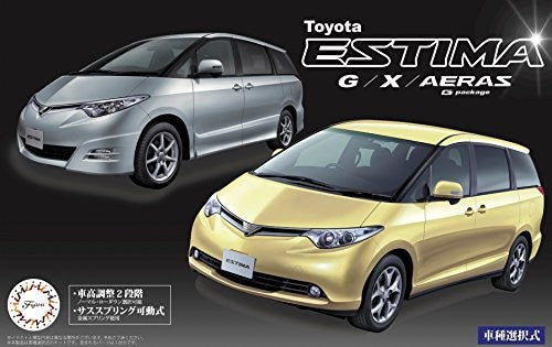 Fujimi 03978 ID-8 Toyota Estima G/X/AERAS G Package 1/24 Scale Plastic Model Kit