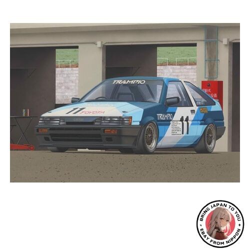 Fujimi 04813 1/24 Inch-Up Series ID332 Trampio AE86 Levin '85 Plastic Model