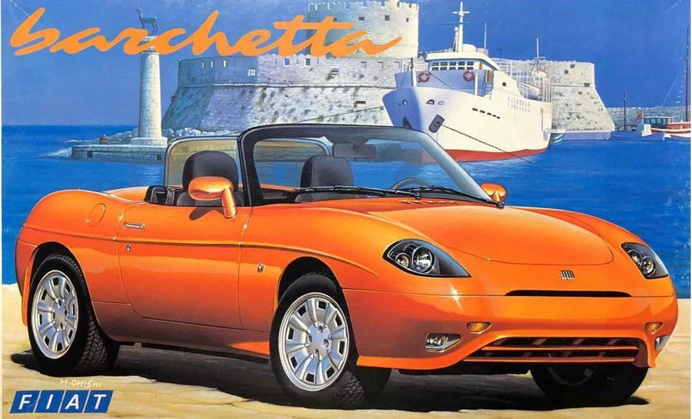 Fujimi 12690 1/24 Fiat Barchetta — detail view 2