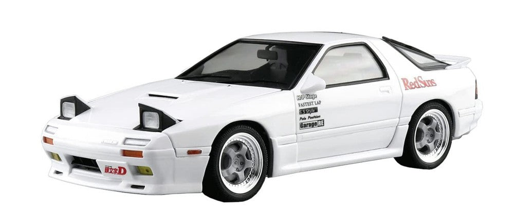 Aoshima AO-06249 1/24 Car Kit Initial D Mazda Savanna RX-7 FC3S(Comics Vol.5) 366438886179