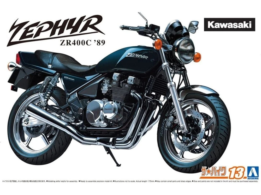 Aoshima AO-06395 1/12 Kawasaki Zr400C Zephyr '89