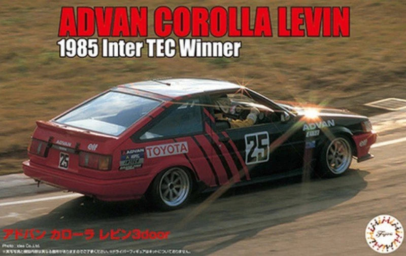 Fujimi 04691 ID291 1/24 Model Kit Advan Toyota Corolla Levin AE86 Inter TEC 1985