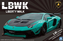 Aoshima AO-05995 1/24 Kit LB Works Liberty Walk Lamborghini Aventador Ver.2