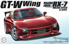 Fujimi 04812 ID331 FD3S RX-7 Mazda Speed A-spec GT W-wing 1/24 Plastic Model Kit