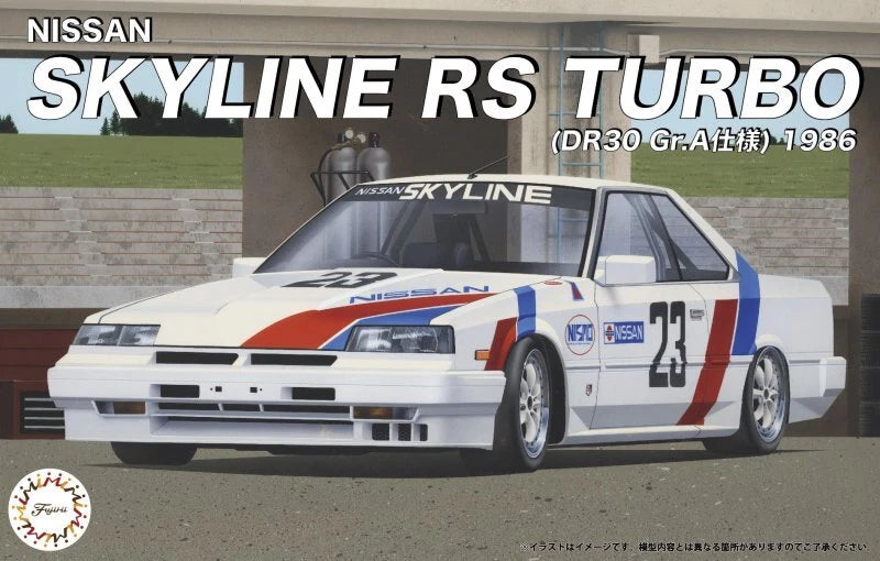 Fujimi 04780 ID317 1/24 Model Car Kit Nissan Skyline RS Turbo DR30 Gr.A 1986