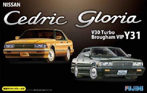 Fujimi 03949 ID-182 Nissan Cedric/Gloria V30 Turbo Brougham VIP Y31 Plastic 1/24