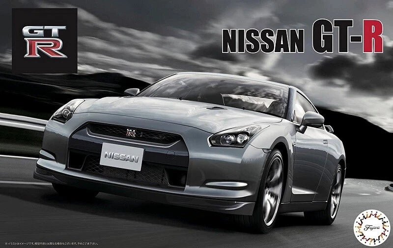 Fujimi 04748 ID2 1/24 Scale Model Sports Car Kit Nissan GT-R R35 2007