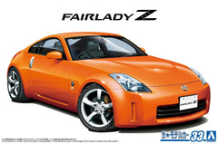 Aoshima AO-20280 The Car No.33 1/24 Z33 FAIRLADY Z Version ST 2007 Plastic Model
