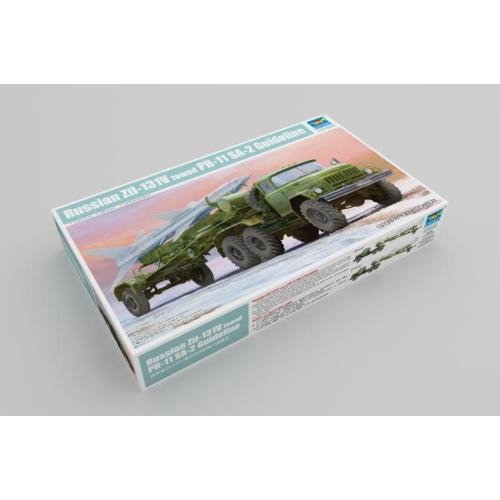 1/35 TRUMPETER KIT Russian Zil-131V Towed Pr-11 Sa-2 Guideline TR01033 Model Secondary image