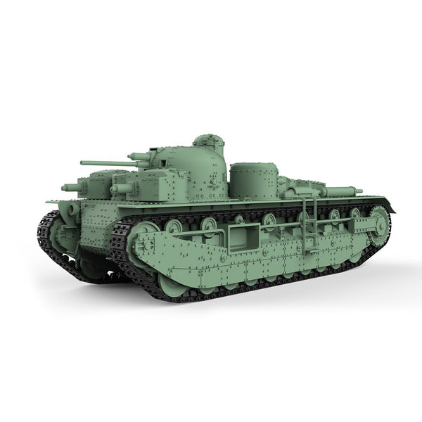 SSMODEL SS32568 1/32N SCALE Railway Military British A1E1 Independent Heavy Tank