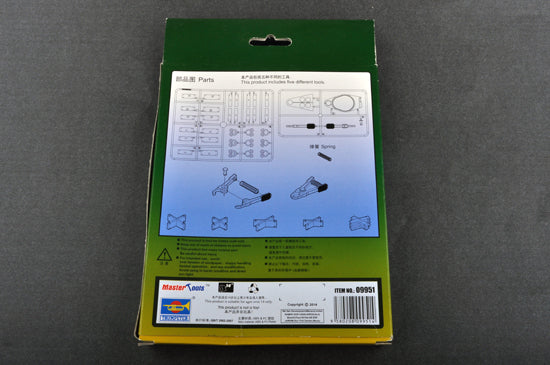 Master Tools 09951 Model Kit Tool Set-Clamp/Clamp for Elastic Band/Bottle Opener — detail view 3