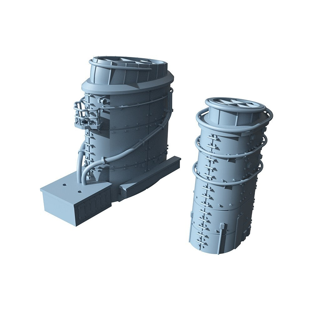 SSMODEL LYCG200329 1/200 Model Upgrade Parts German Z-25 Destroyer Chimney Kit