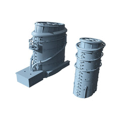 SSMODEL LYCG200329 1/200 Model Upgrade Parts German Z-25 Destroyer Chimney Kit