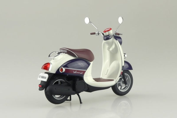 Aoshima 1/12 Scale The Bike(60) Model Scooter Kit Yamaha Vino 2013 Blue Beige