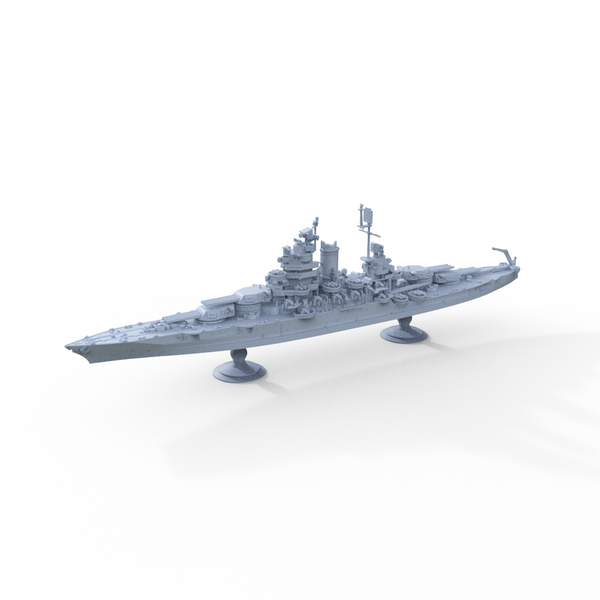 SSMODEL SSC2000704 1/2000 Military Model Kit USN New Mexico (BB-41) 1945