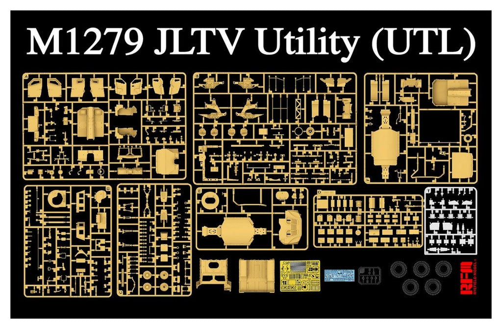 RYEFIELD 5116 1/35 America M1279 JLTV Utility Lightning Protection Vehicle UTL