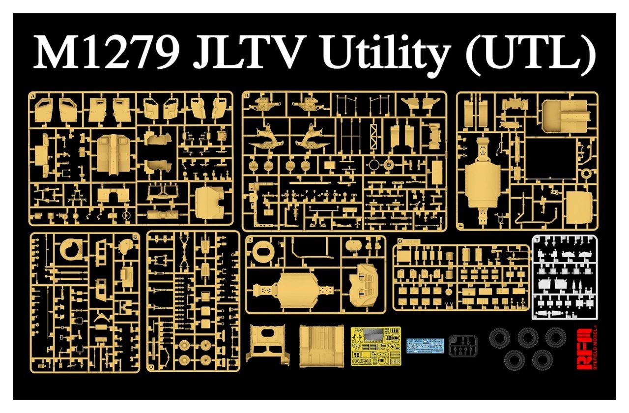 RYEFIELD 5116 1/35 America M1279 JLTV Utility Lightning Protection Vehicle UTL — detail view 4