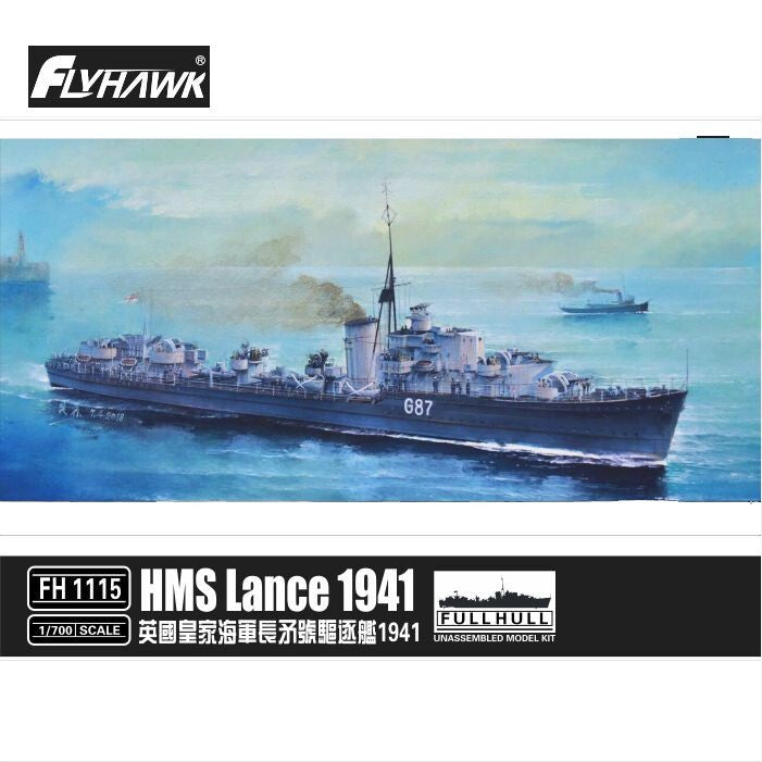 Flyhawk FH1115 1/700 HMS Lance 1941 Destroyer