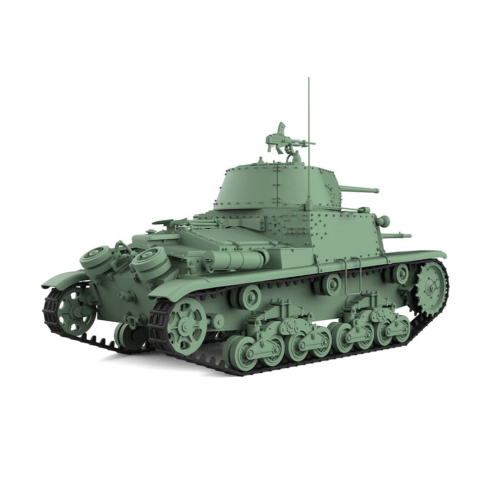 SSMODEL 48683 1/48 25mm Military Model Kit Italy Fiat-Ansaldo M14/41 Medium Tank