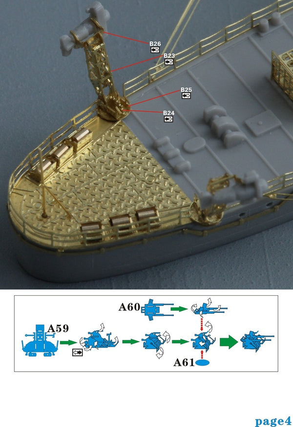 Five Star 1/700 710101 IJN Asashio Class Destroyer Early Type For Pit-Road