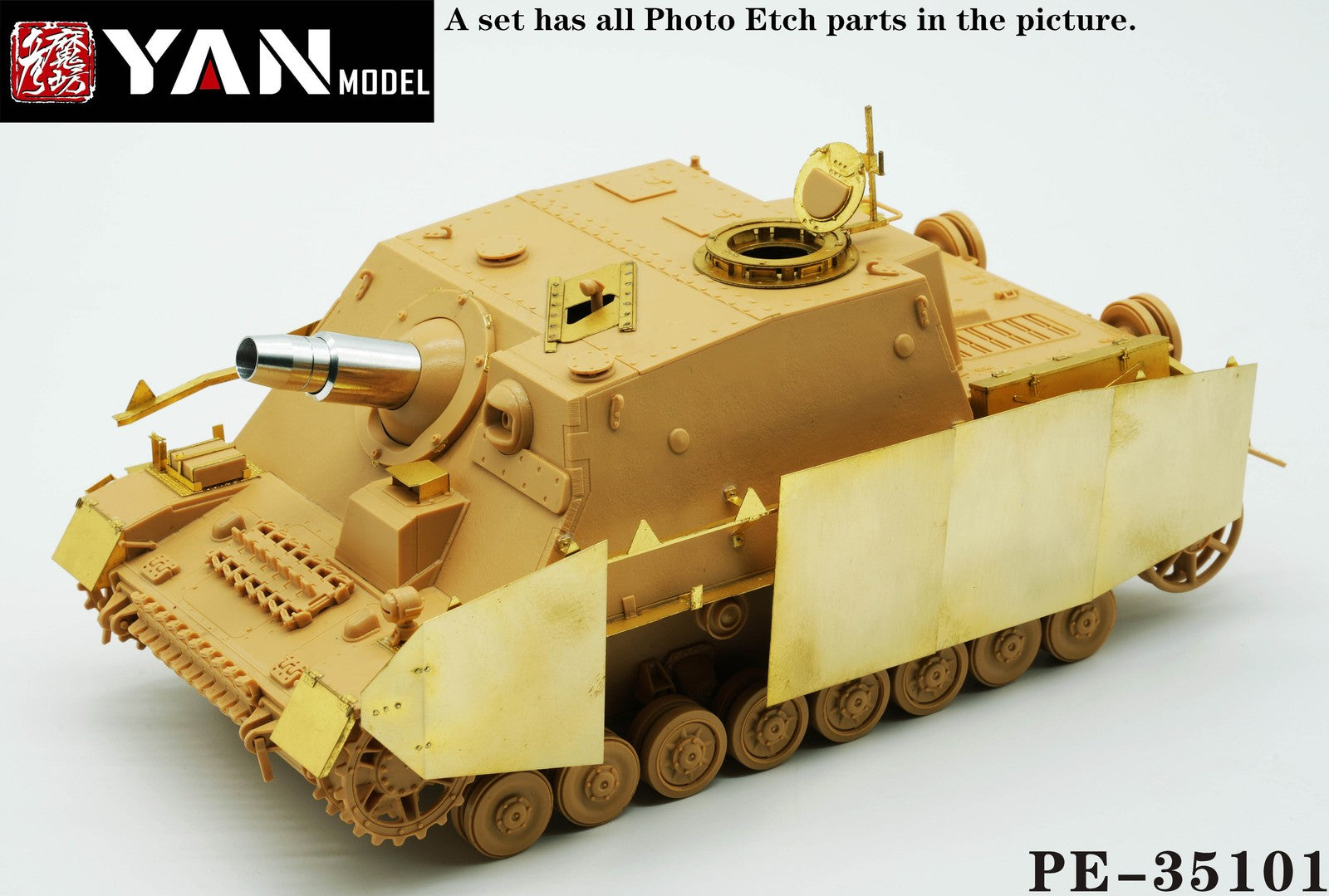 Yan Model PE35101 1/35 sd.kfz.166 STURMPANZER IV (forTAMIYA 35353)