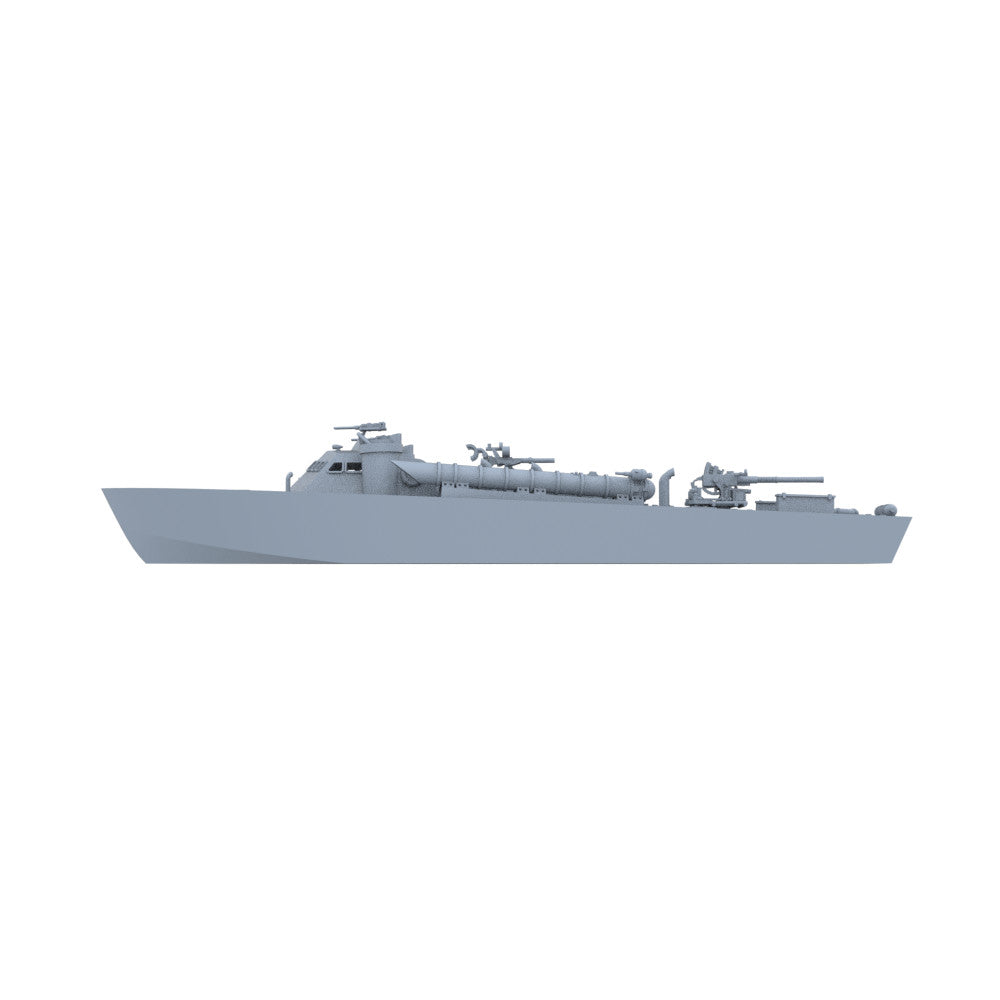 SSMODEL 1/700 Military Model Kit Britain Higgins 78ft MTB-422 WATERLINE