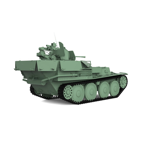 SSMODEL SS16727 1/16 Military Model Kit German 38T Sd.Kfz.140 Flakpanzer Tank