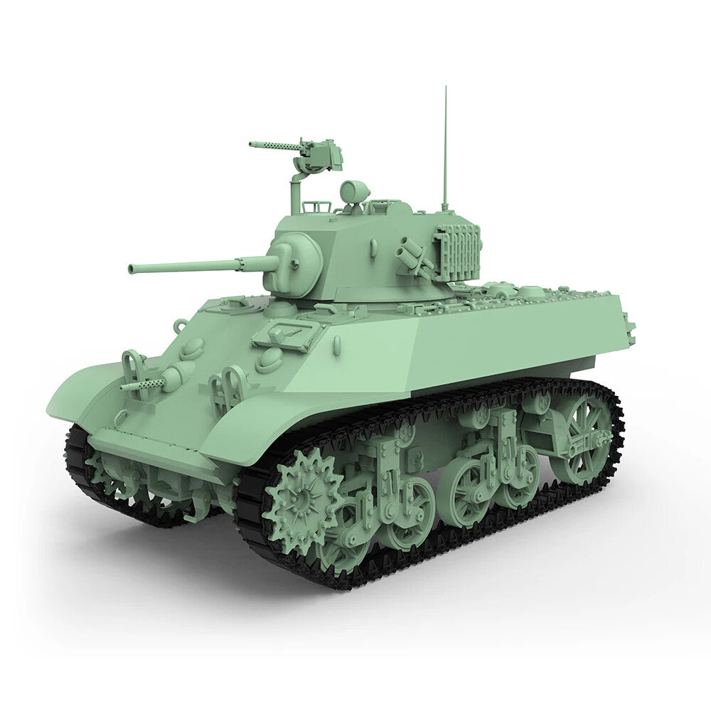 SSMODEL SS72506 1/72 25mm Military Model Kit US M3A3 Stuart Light Tank