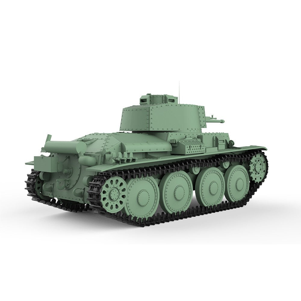 SSMODEL SS144723 1/144 Military Model Kit German 38T PzKpfw Light Tank Ausf.F