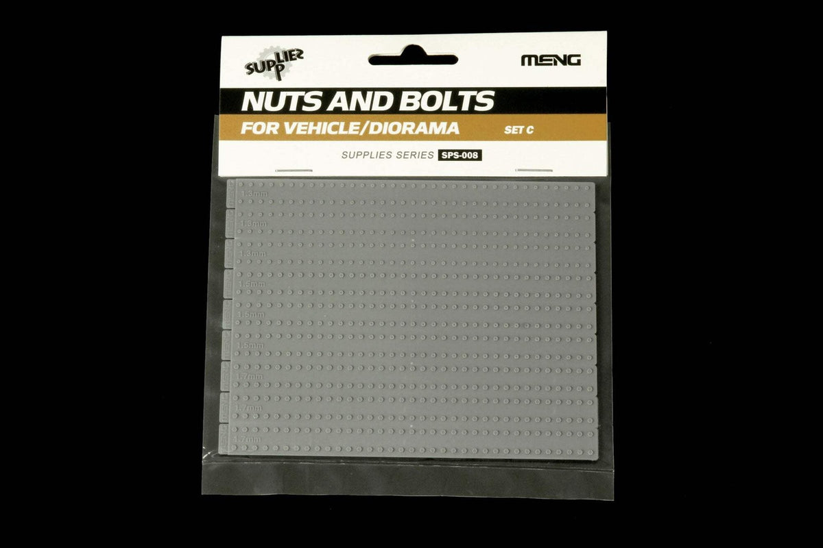 Meng SPS008 1/35 Nuts and Bolts SET C — scale model kit