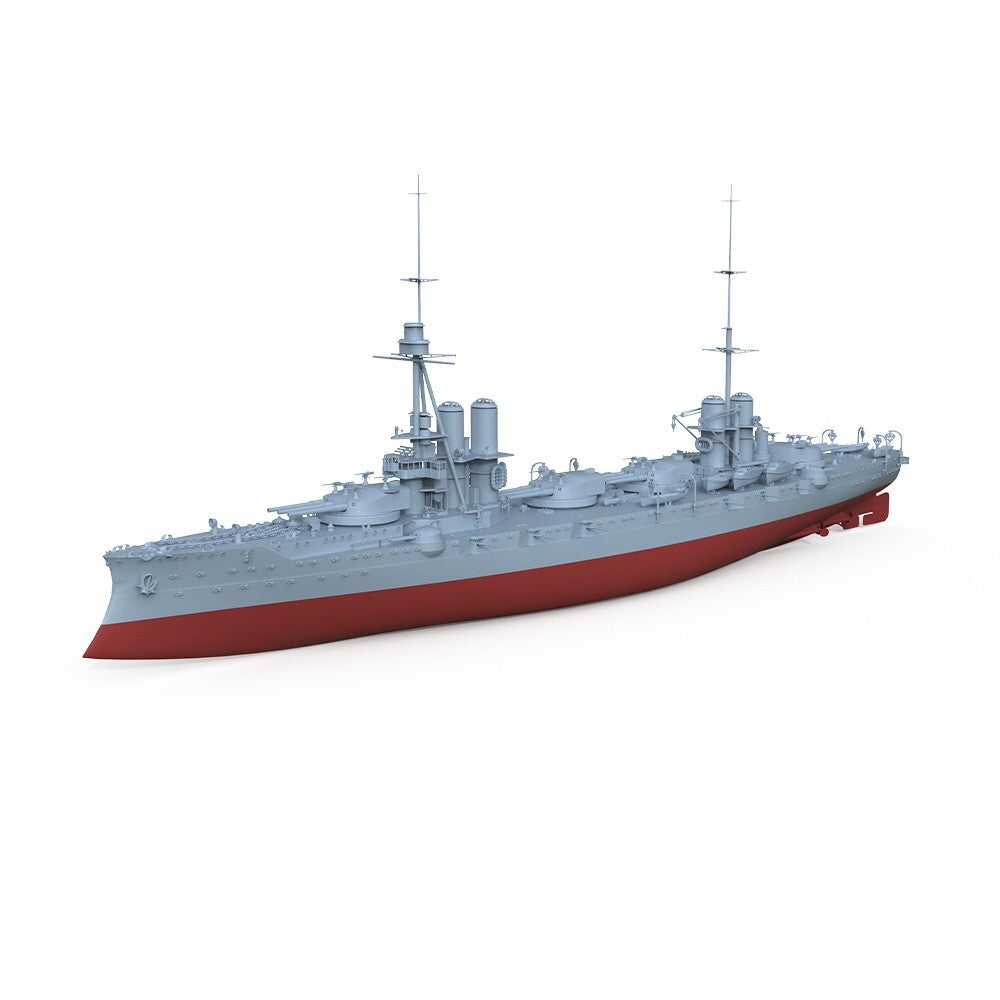 SSMODEL SS700502S 1/700 Military Italy Dante Alighieri Battleship 1923 Full Hull