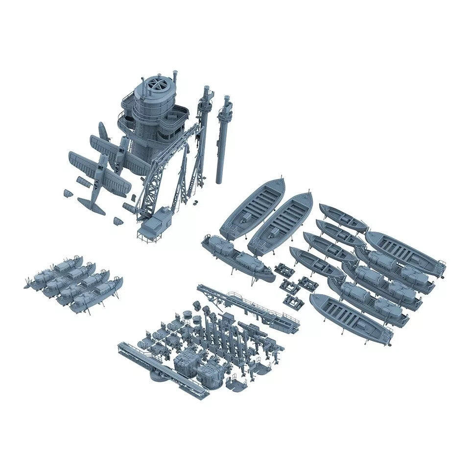 SSMODEL MRY-SFW SS496330 1/496 Model Upgrade Sets USS Arizona