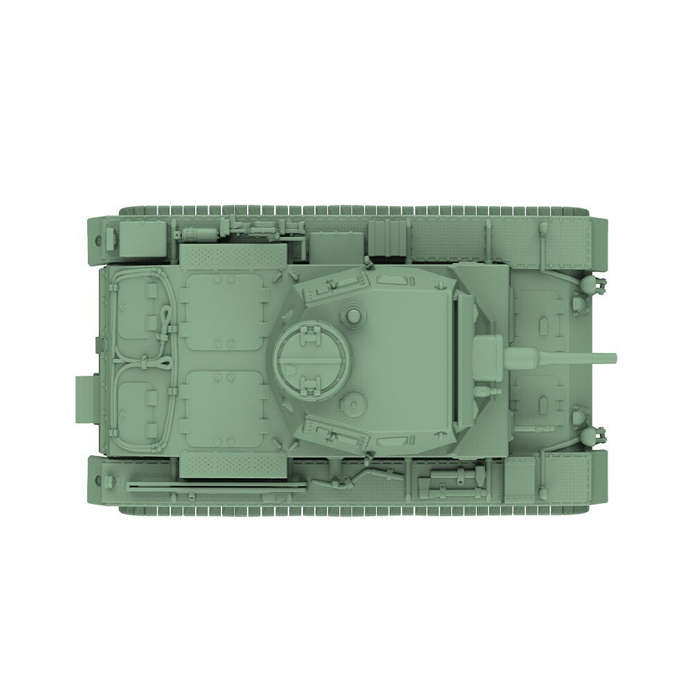SSMODEL SS200712 1/200 Military Model Kit Pz.Kpfw.III Ausf.F