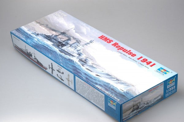 Trumpeter 1/350 HMS REPULSE 1941 Model Kit - 05312 — detail view 2