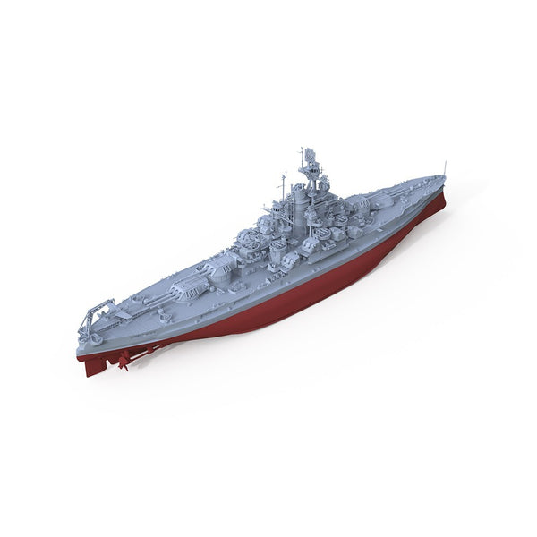 SSMODEL SSC1250560S 1/1250 Model Kit US Nevada Class Battleship BB-36 FULL HULL